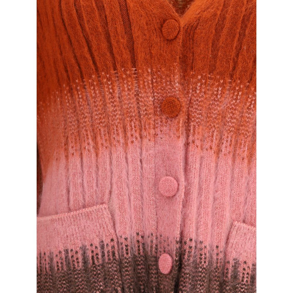 Fendi Multicolor Mohair Cardigan - Image 3