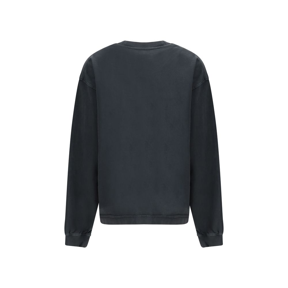 Alexander Wang Black Cotton Sweatshirt - Image 2