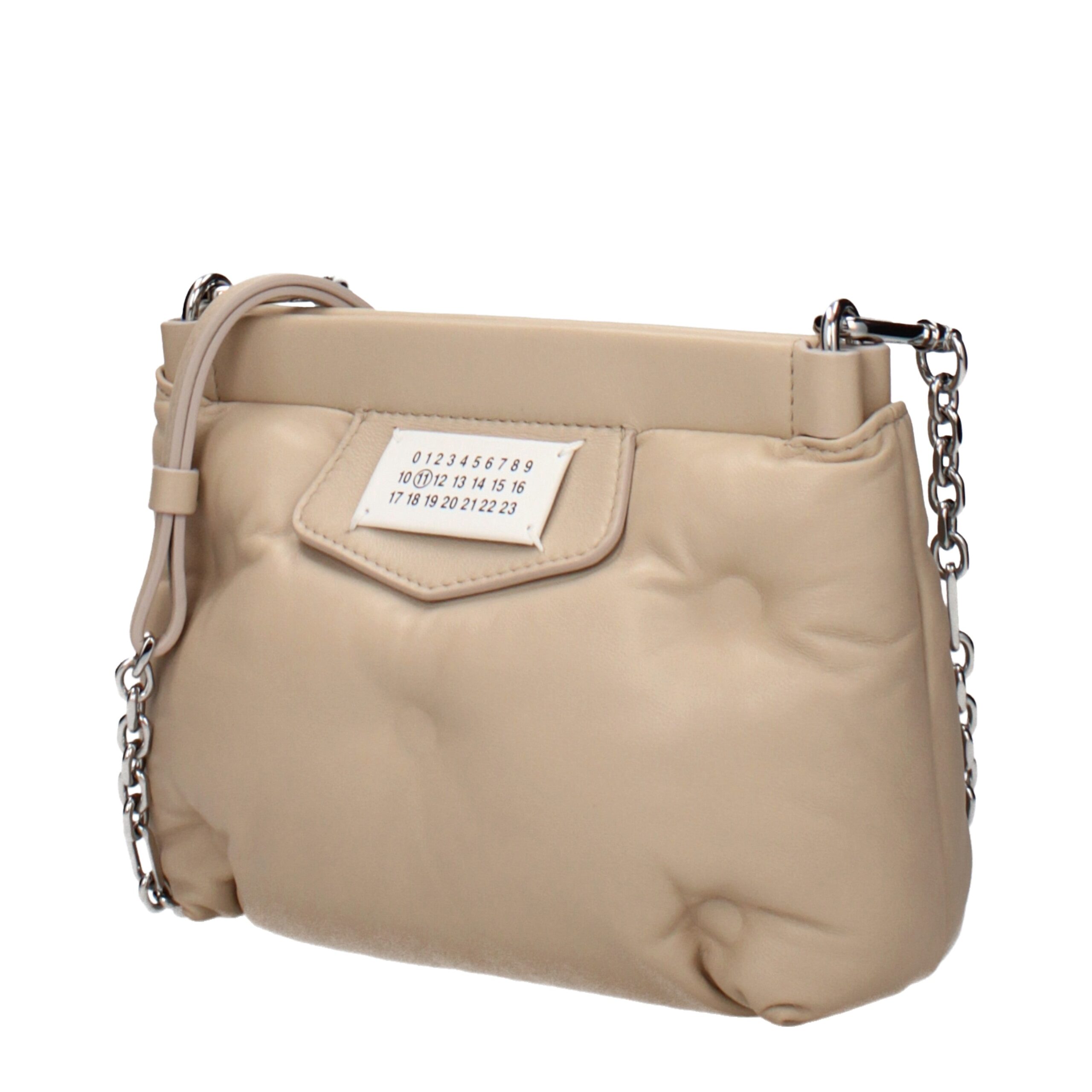 Maison Margiela Beige Leather Crossbody Bag - Image 2