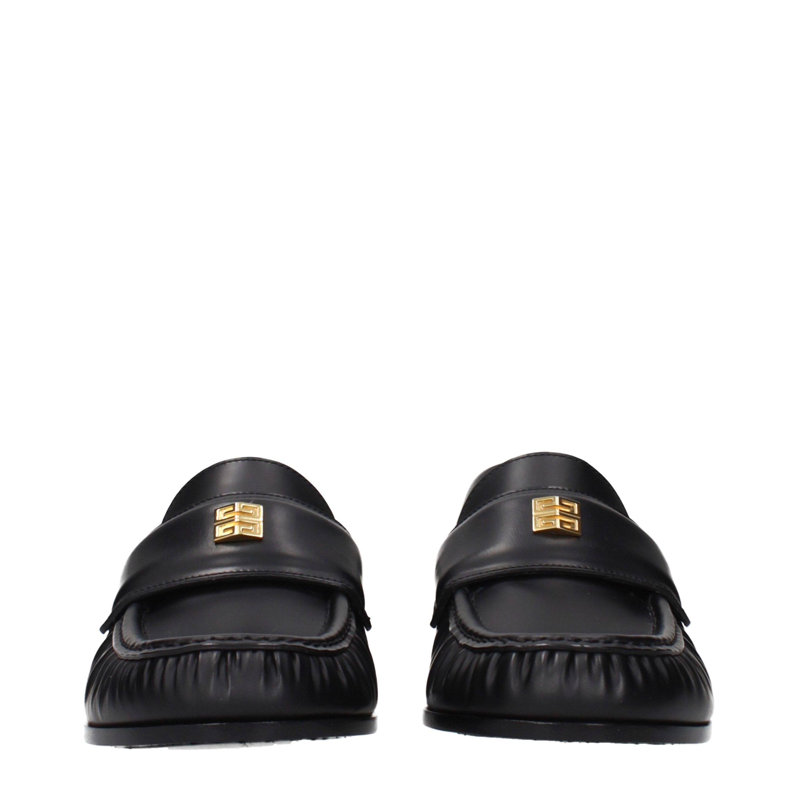 Givenchy Black Leather Slip-On Loafers - Image 3