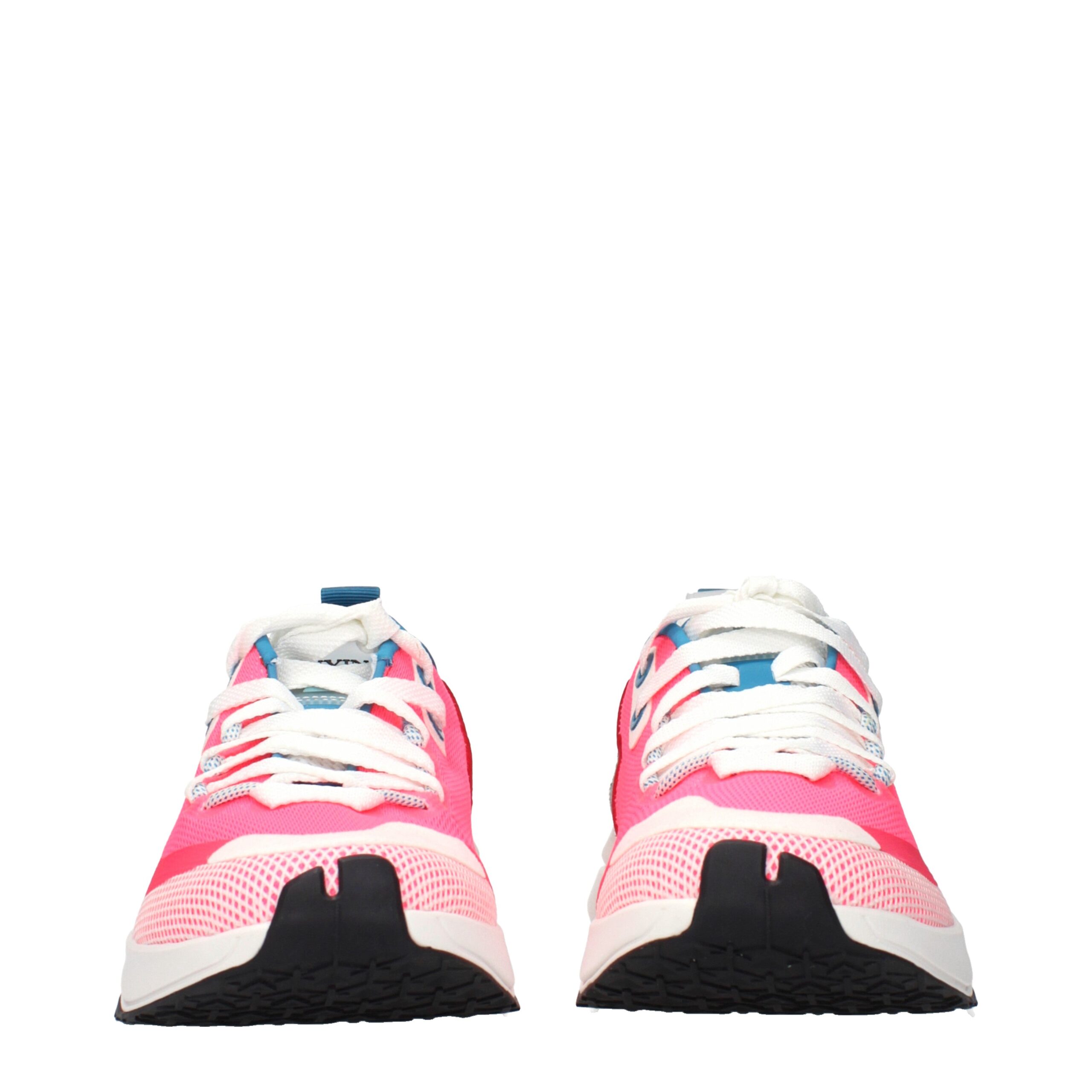 Lanvin Pink Fabric Athletic Sneakers - Image 3