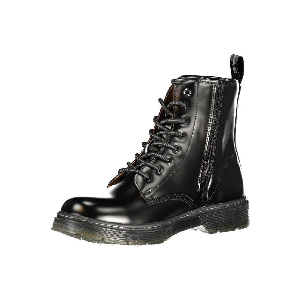 Gas Black Polyurethane Men Ankle Boot - Image 3